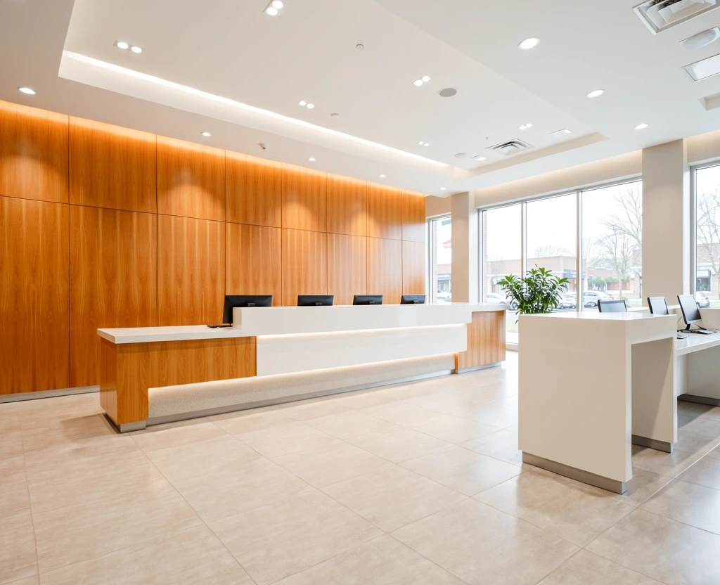 Corning Credit Union branch interior